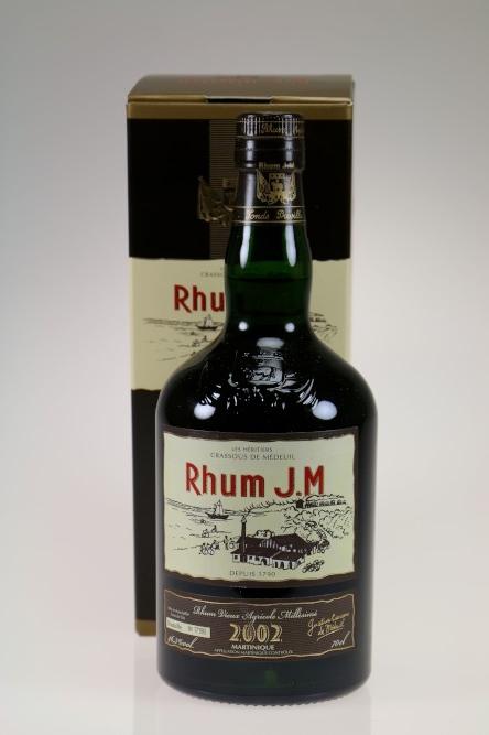 Rhum J.M. Vieux 46.3% 2002 - Rhum Agricole Rhum J.M. Vieux 46.3% 2002 - Rhum Agricole